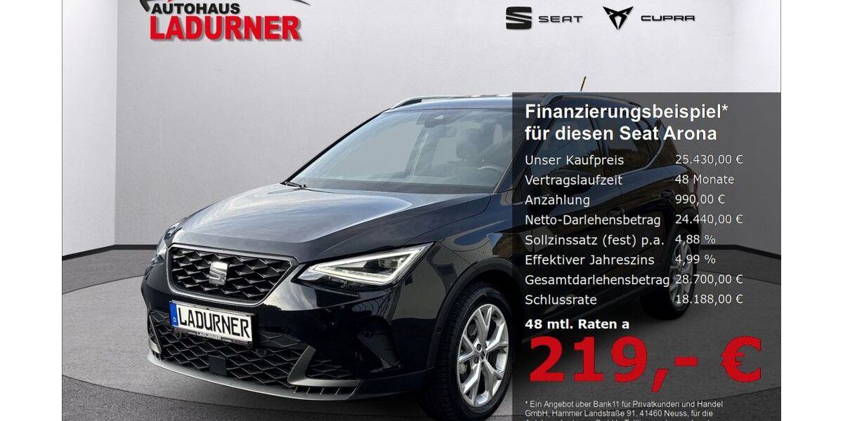 Seat Arona 7.800 km 25.430 &euro; Tuttlingen 78532