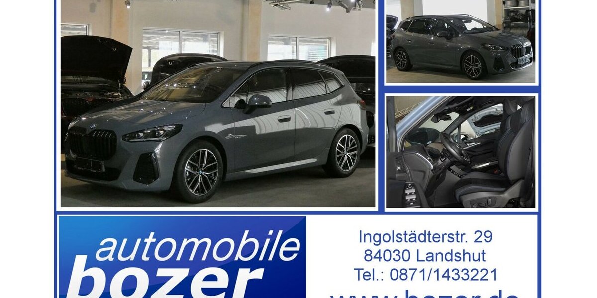 BMW 220 Active Tourer d MSport 360°,HUD,AHK,el.Sitze 21.600 km 32.590 &euro; Landshut 84030