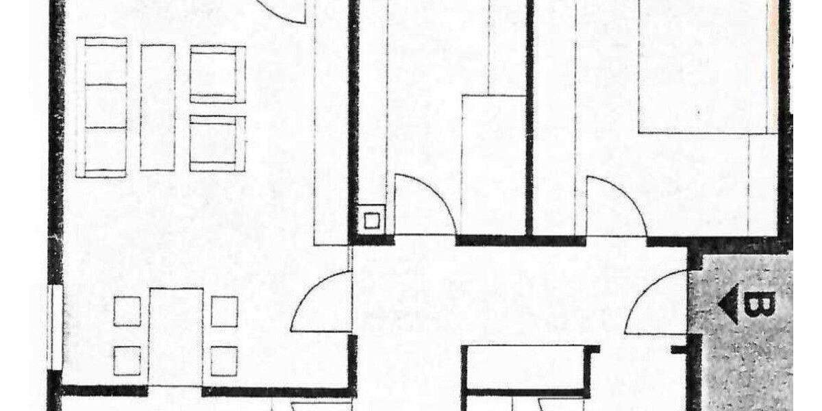 Etagenwohnung Bad Dürrheim - 3 Zimmer, 85 m&sup2;, 870&euro; | Angebot:25374779