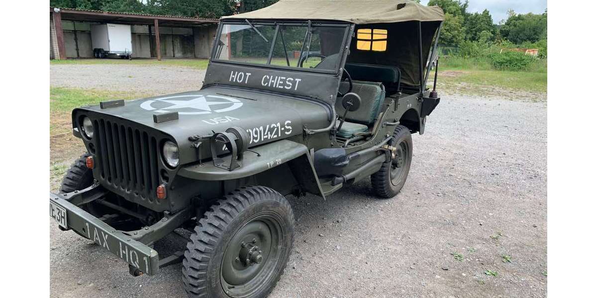 Jeep Willys 99.999 km 29.500 &euro; Berlin 10557