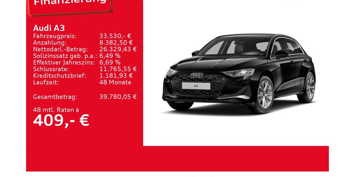 Audi A3 24.874 km 33.530 &euro; Ulm 89073