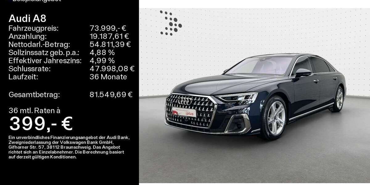 Audi A8 27.949 km 73.999 &euro; Hofheim 65719