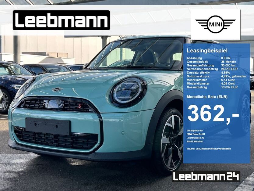 Mini Cooper S 7.100 km 31.398 € Passau 94036