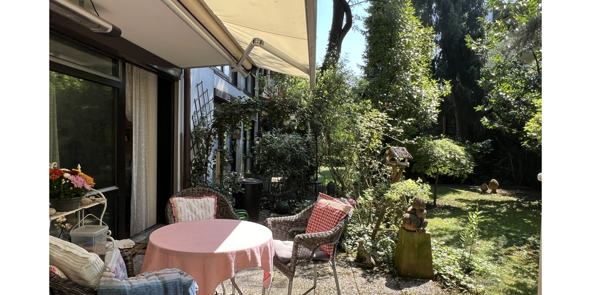 Kleinod in Nymphenburg - großzügige Gartenwohnung in ruhiger Lage 2 zimmer