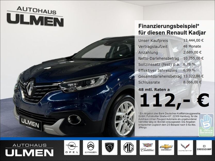 Renault Kadjar 94.287 km 12.850 € Düsseldorf 40233