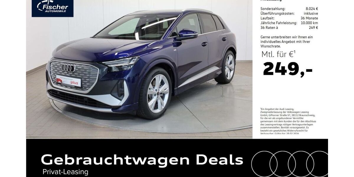 Audi Q4 e-tron 7.851 km 43.980 &euro; Ursensollen 92289