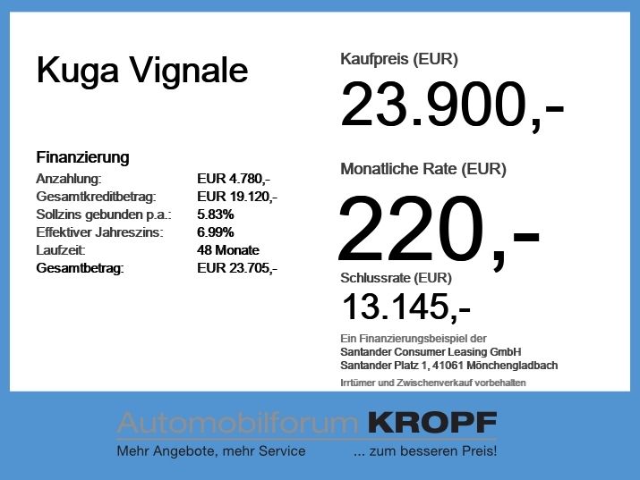 Ford Kuga 42.350 km 22.950 &euro; Nürnberg 90411