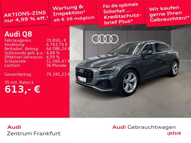 Audi Q8 39.449 km 70.850 &euro; Frankfurt am Main 60314
