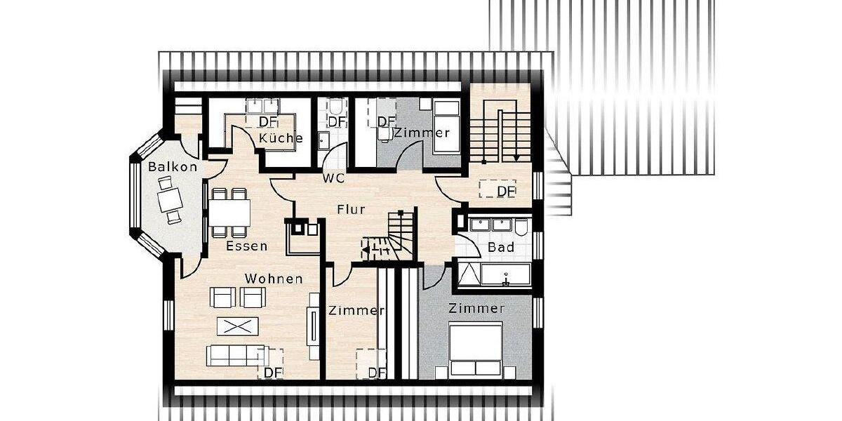 Mehrfamilienhaus, Wohnhaus Rottenburg am Neckar - 9 Zimmer, 223 m&sup2;, 749.000&euro; | Angebot:26639408
