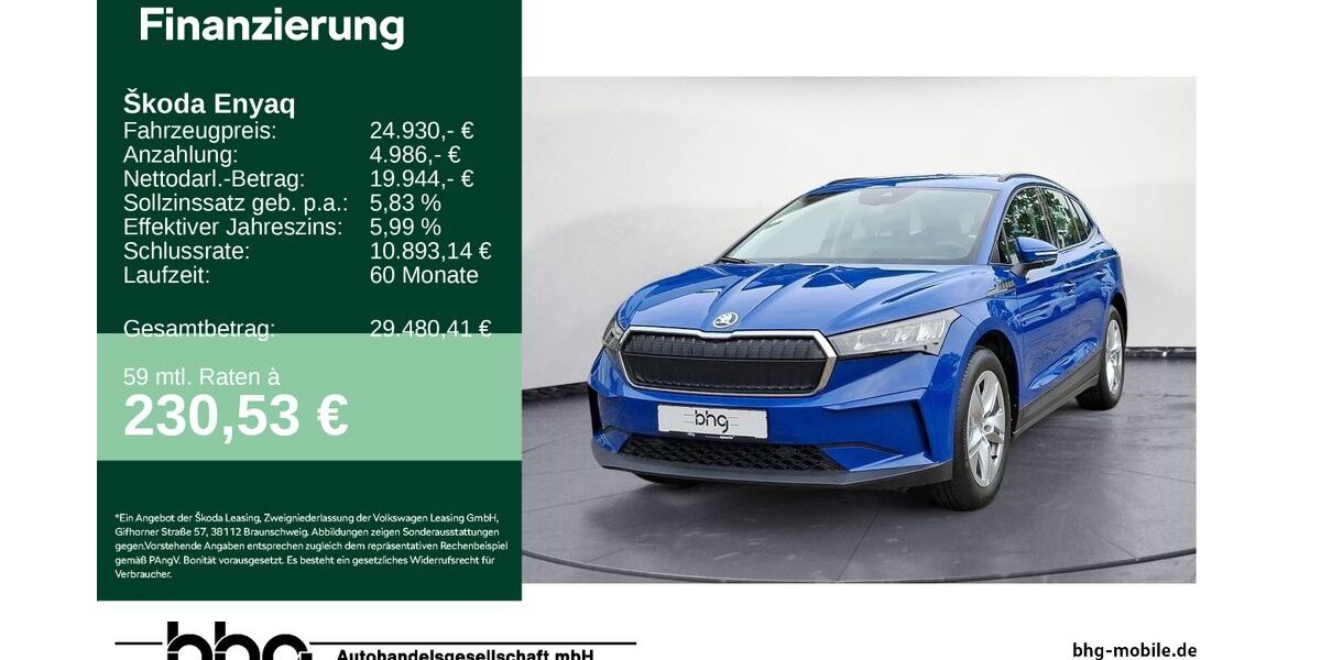 Skoda Enyaq 12.497 km 24.360 &euro; Bühl 77815