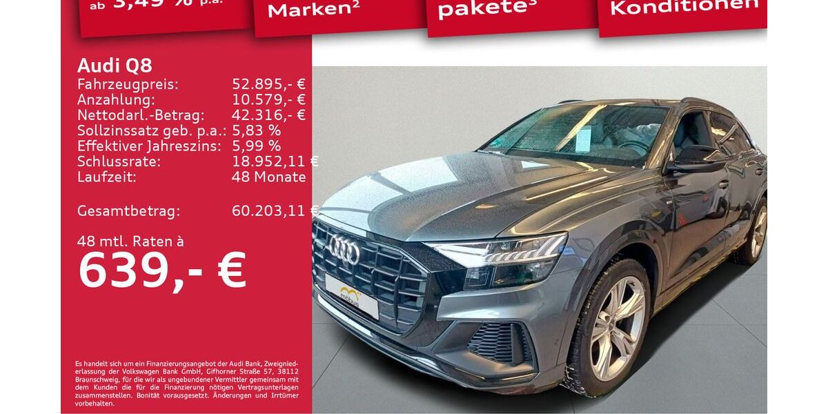 Audi Q8 96.747 km 52.895 &euro; Berlin 13088