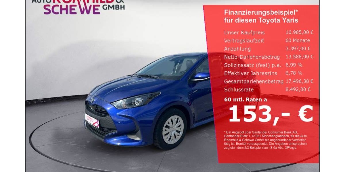 Toyota Yaris 32.576 km 16.985 &euro; Dieburg 64807