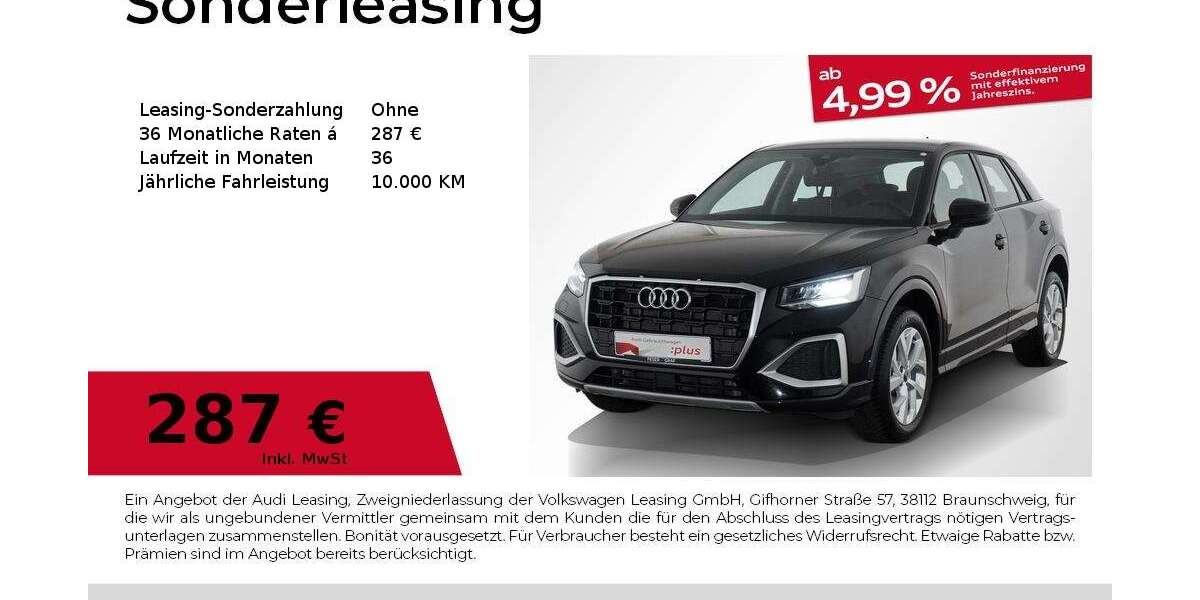 Audi Q2 21.170 km 32.990 &euro; Nürnberg 90441