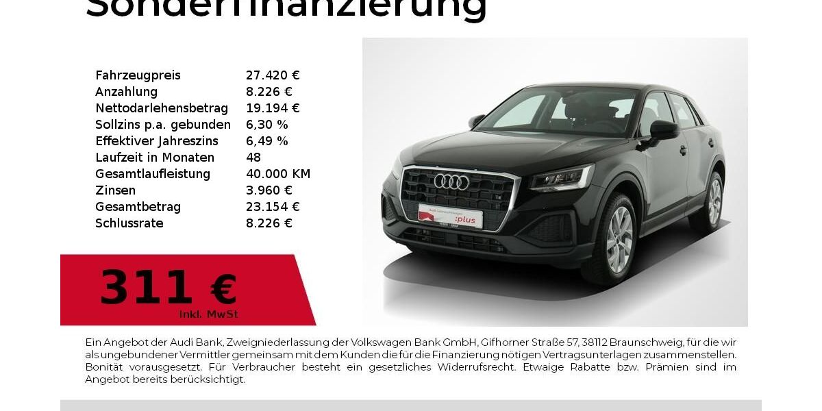 Audi Q2 11.700 km 25.950 &euro; Nürnberg 90411