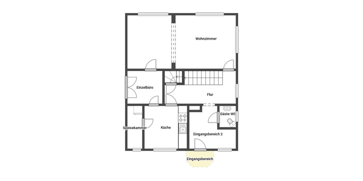 Einfamilienhaus Klanxbüll - 4 Zimmer, 102 m&sup2;, 250.000&euro; | Angebot:26016957