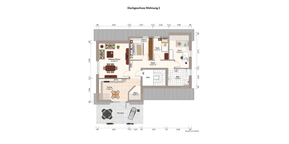 Etagenwohnung Ahlen Innenstadt - 4 Zimmer, 93 m&sup2;, 268.000&euro; | Angebot:26798828