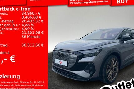Audi Q4 e-tron 51.655 km 34.590 &euro; Senden 89250