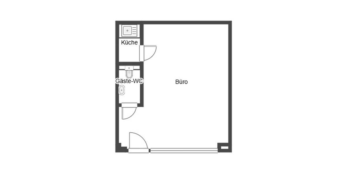 Wohn- und Geschäftshaus mit Werkstatt, Lagerflächen und Garagen in Bad Godesberg zimmer