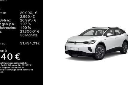 VW ID.4 35.189 km 29.990 € Sand am Main 97522