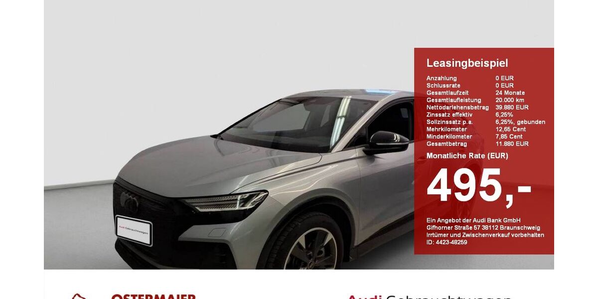 Audi Q4 e-tron 12.099 km 39.880 &euro; Mühldorf am Inn 84453