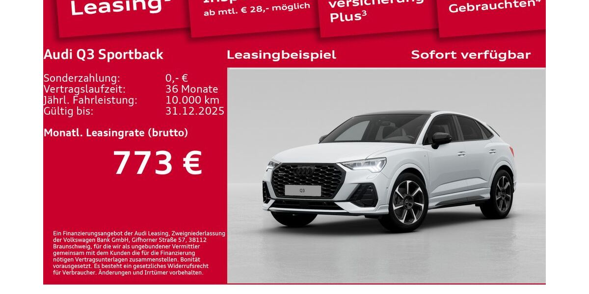 Audi Q3 9.500 km 53.990 &euro; Berlin 12489