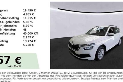 Skoda Kamiq 46.150 km 16.450 &euro; Nürnberg 90431