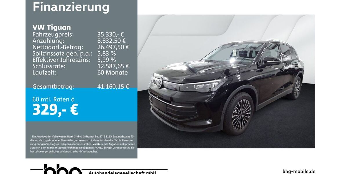 VW Tiguan 23.644 km 35.330 &euro; Kehl 77694