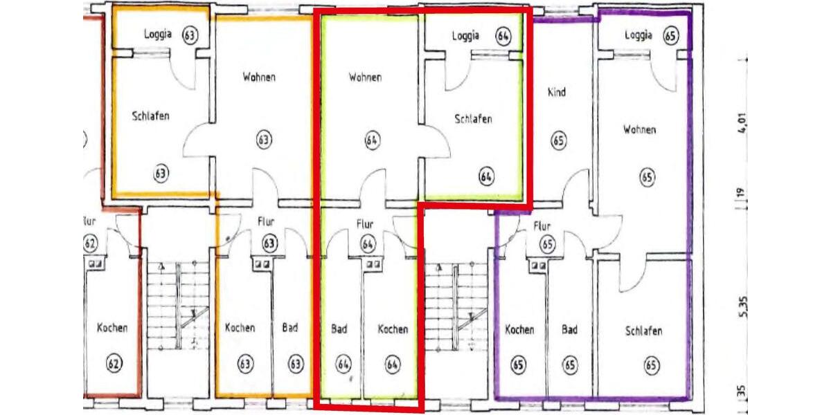 Etagenwohnung Markneukirchen - 2 Zimmer, 49 m&sup2;, 295&euro; | Angebot:26074499