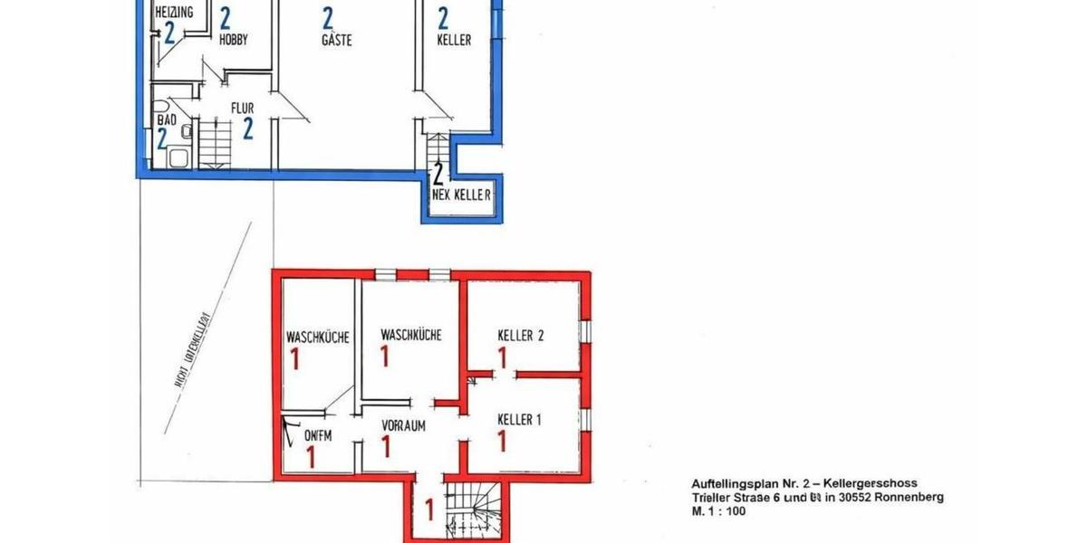 Etagenwohnung Ronnenberg - 4 Zimmer, 115 m&sup2;, 279.000&euro; | Angebot:25495626