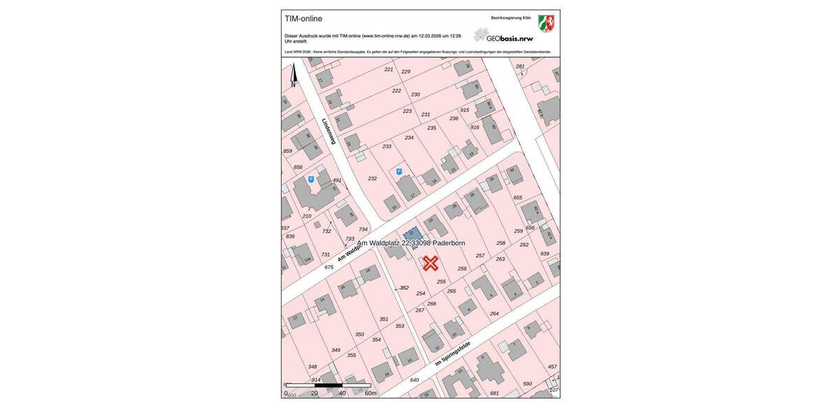 Grundstück Paderborn Kernstadt - 589.000&euro; | Angebot:25567366