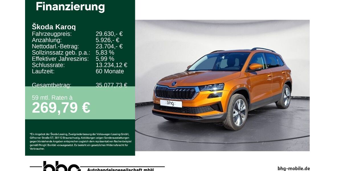 Skoda Karoq 98.192 km 29.630 &euro; Albstadt 72458
