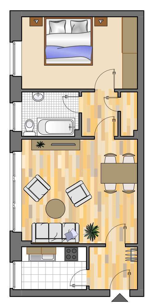 Wohnung zum Mieten in Dorsten 439 € 49.99 m²
