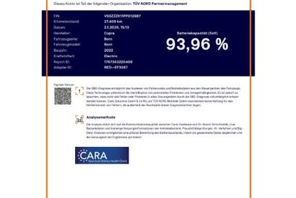 Cupra Born 27.409 km 24.480 &euro; Burgwedel 30938