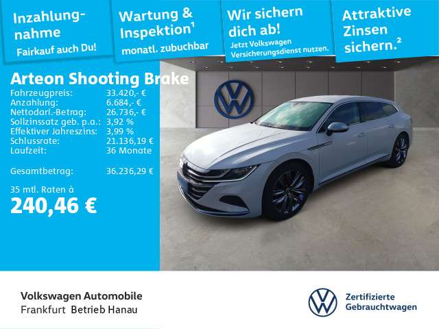 VW Arteon 15.711 km 33.420 € Hanau 63452
