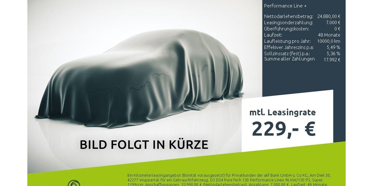 Citroen DS4 21.185 km 22.980 &euro; Dortmund 44263