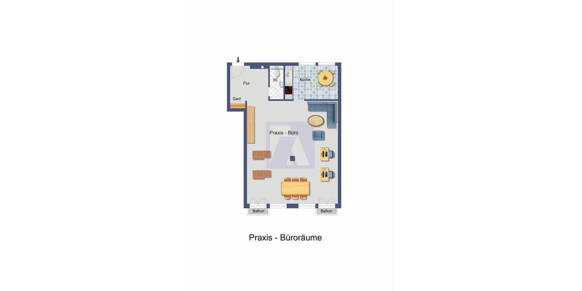 Gewerbeobjekt Friedrichshafen - 1 Zimmer, 90 m&sup2;, 298.000&euro; | Angebot:26107423