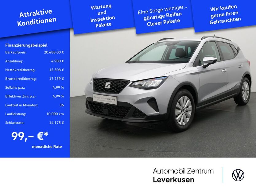 Seat Arona 9.979 km 20.488 € Leverkusen 51379