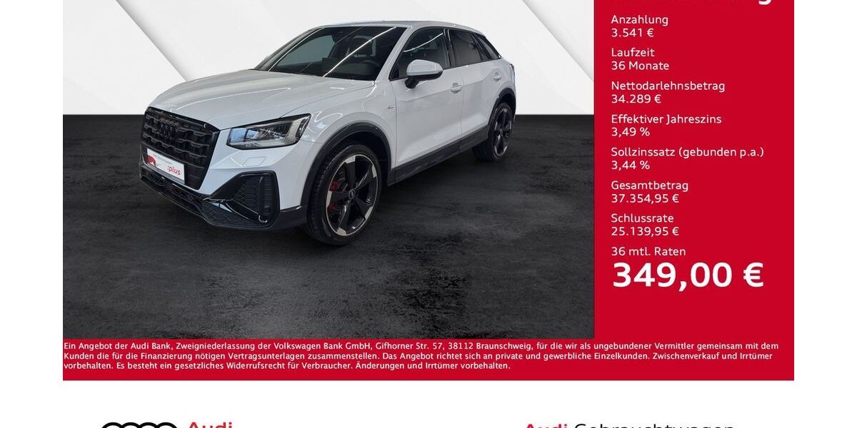 Audi Q2 10.116 km 37.830 &euro; Giessen 35394