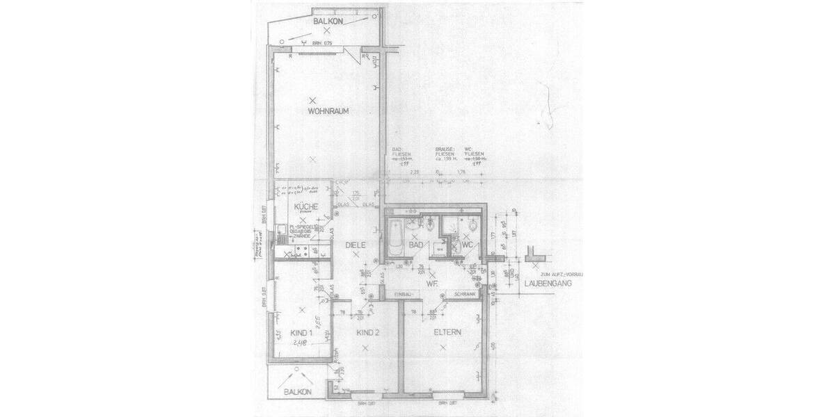 Etagenwohnung Hürth Hermülheim - 4 Zimmer, 95 m&sup2;, 299.000&euro; | Angebot:25037950
