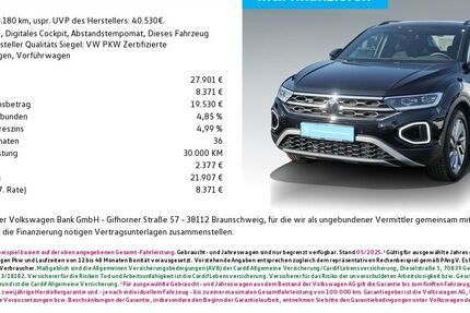 VW T-Roc 3.180 km 27.901 &euro; Ingolstadt 85053