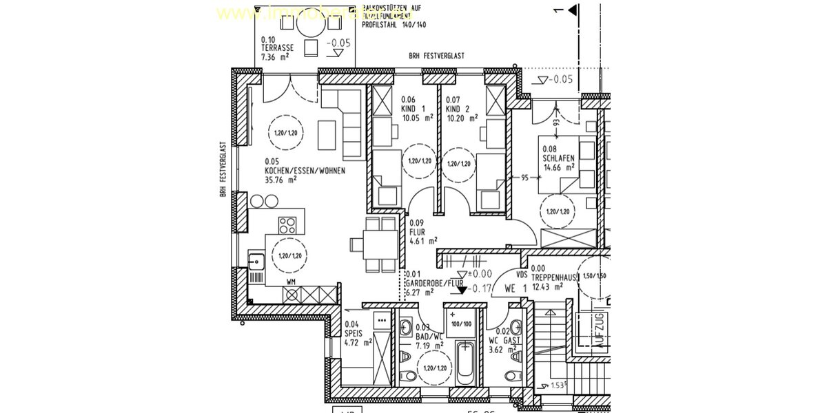 Projektierte 4-Zi-Whg WFL ca. 99 m² beste Bauqualität-KfW 40 QNG Qualität jetzt clever kaufen u. erst bei Fertigstellung bezahlen! - Erdgeschoßwohnung Schwandorf | Angebot:19857358