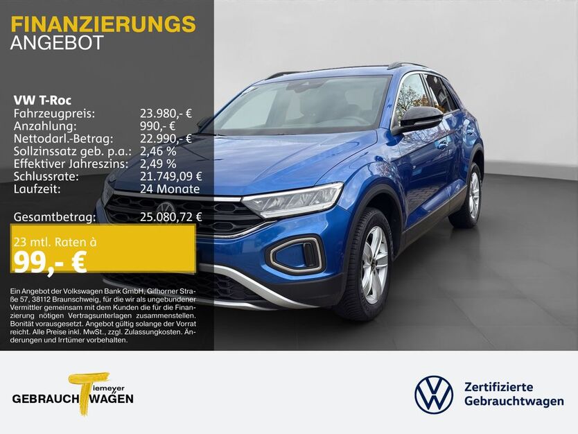 VW T-Roc 26.358 km 23.980 € Oberhausen 46047