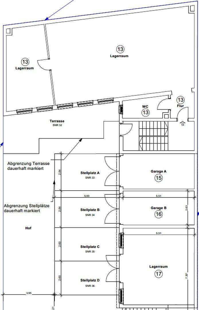 Provisionsfrei v. Eigentümer! Großzügiges Rückgebäude mit enormem Entwicklungspotenzial zimmer