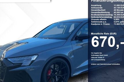Audi RS3 7.945 km 73.900 &euro; Erding 85435