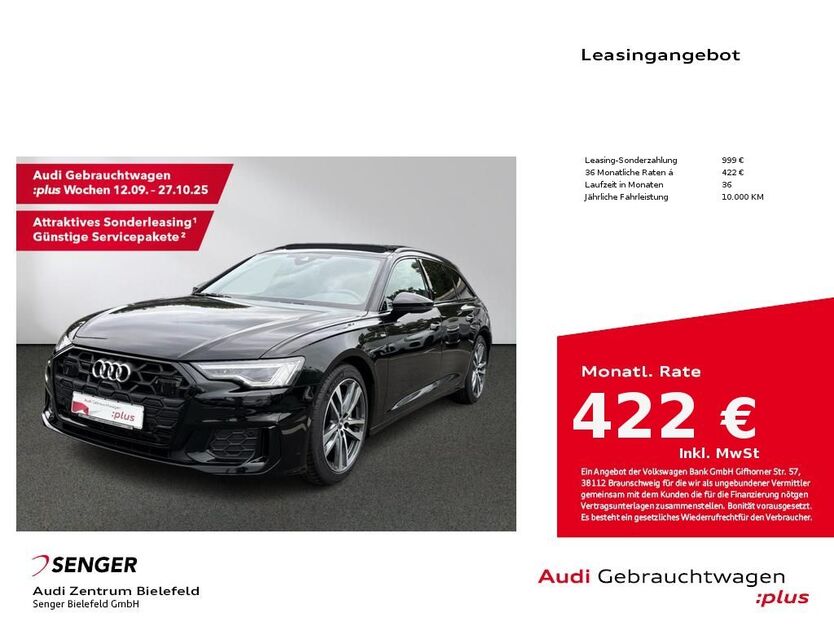 Audi A6 29.013 km 53.380 € Bielefeld 33609