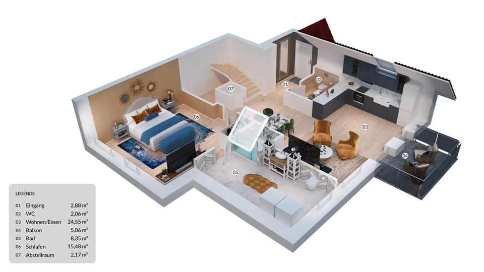 Wohnquartier an der Dinkel - Exklusive Neubauwohnungen zur Miete! 3 zimmer