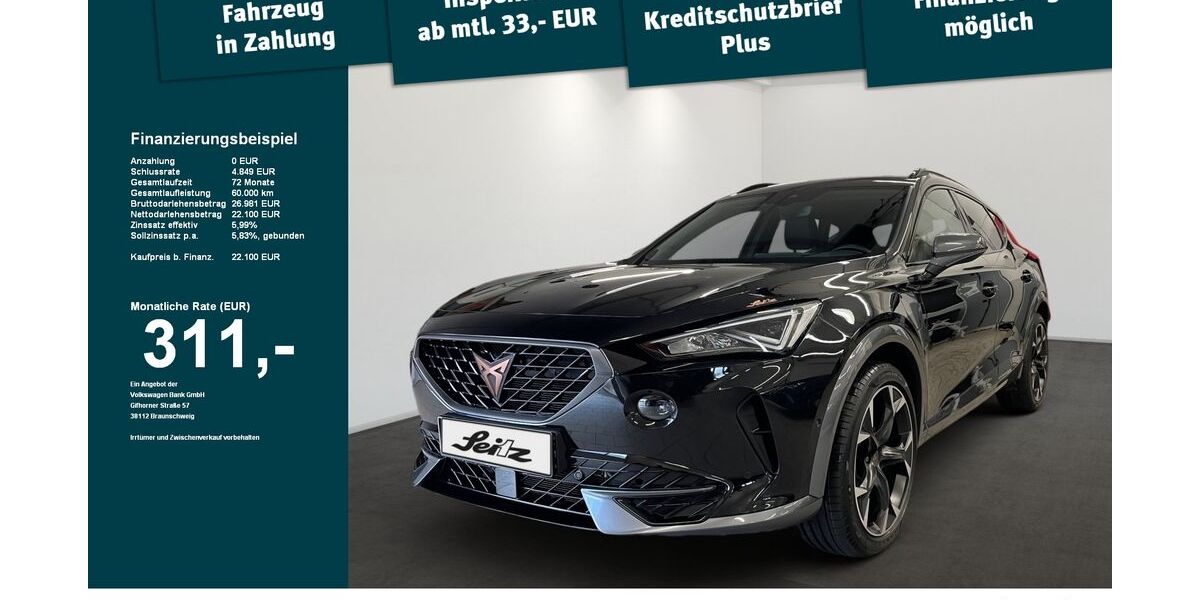 Cupra Formentor 71.515 km 22.100 &euro; Kaufbeuren 87600