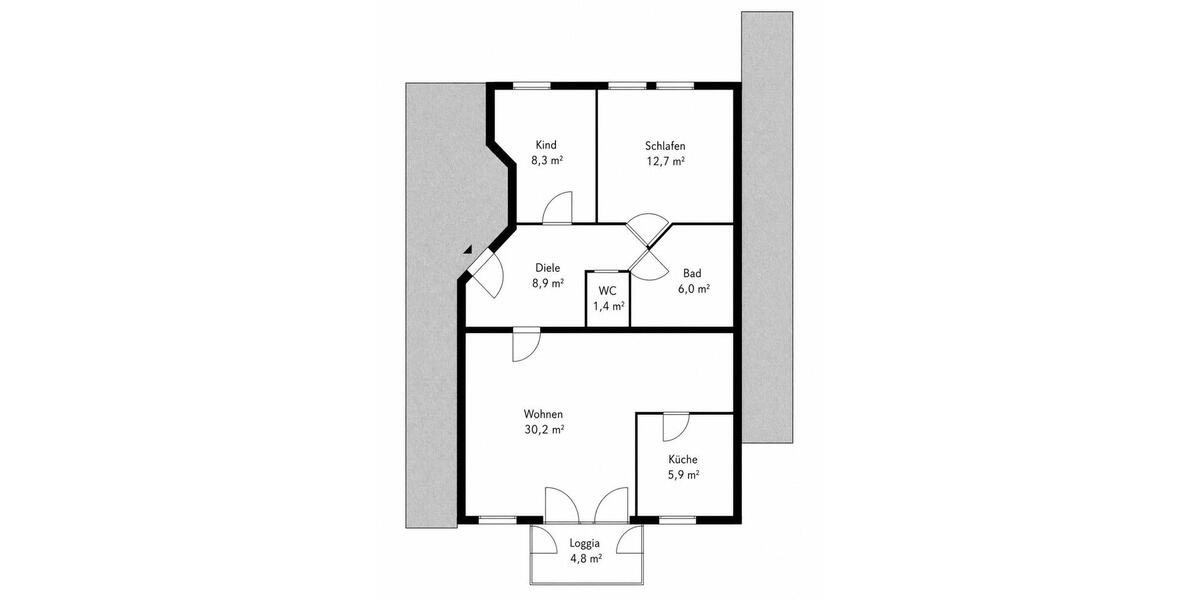 Etagenwohnung Liederbach am Taunus - 3 Zimmer, 76 m&sup2;, 1.300&euro; | Angebot:26338611
