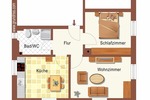 Neu sanierte 2-Raum Dachgeschoss-Wohnung in ruhiger Lage von Markersorf
