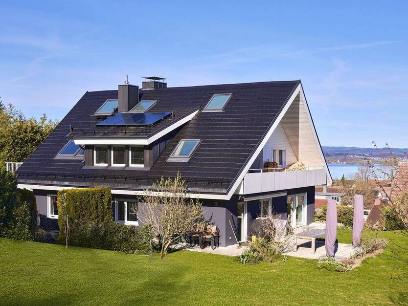 Weitblick trifft Alpenpracht: Ihr einladendes Zuhause am Bodensee